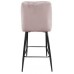 Scaun de bar Deco Clasic Pudra/Black legs