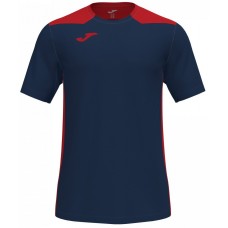 Мужская футболка Joma 101822.336 Navy/Red XL