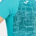 Tricou bărbătesc Joma 101929.725 Turquoise 2XL