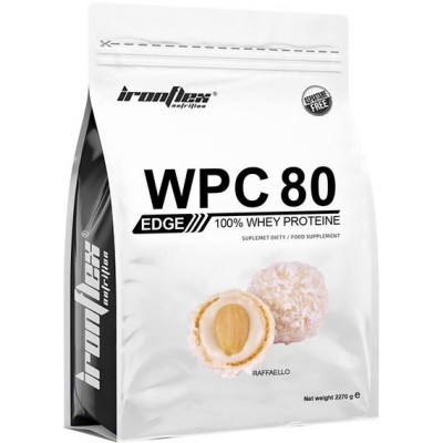 Proteină IronFlex WPC80 EDGE Raffaello 2270g