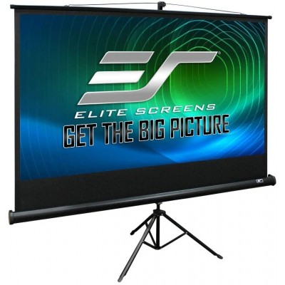 Ecran de proiecţie Elite Screens Tripod 92" Black (T92UWH)