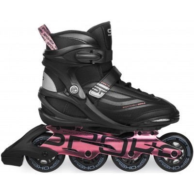 Роликовые коньки Spokey Preto Pink 37 (929418)