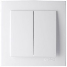 Выключатель Nilson 24111003 Touran (20401003) White 3pcs