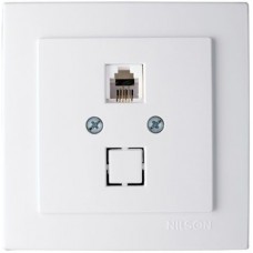 Розетка Nilson 24111040 Touran (20401020) White 3pcs