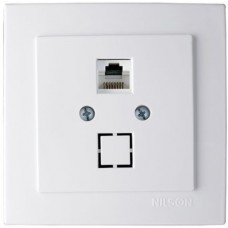 Розетка Nilson 24111045 Touran (20401021) White 1pcs