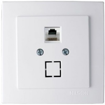 Розетка Nilson 24111045 Touran (20401021) White 1pcs