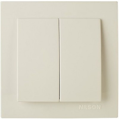 Выключатель Nilson 24121003 Touran (20402003) Cream 3pcs