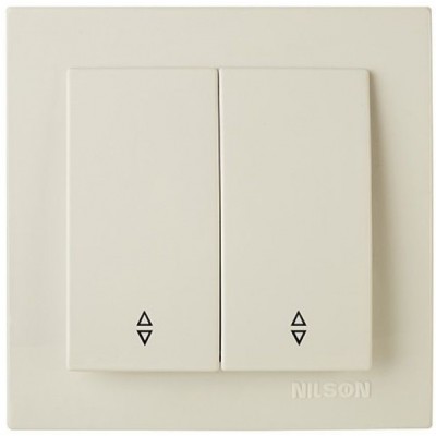 Выключатель Nilson 24121009 Touran (20402008) Cream 3pcs