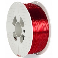 Филамент для 3D печати Verbatim PET-G 1.75mm 1kg Red Transparent (55054)