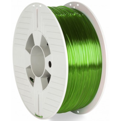 Филамент для 3D печати Verbatim PET-G 1.75mm 1kg Green Transparent (55057)