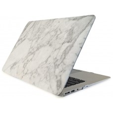 Husă pentru laptop Helmet Hardshell for Macbook Air 13 2017 Marble Silver