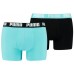 Мужские трусы Puma Basic Boxer 2P Blue/Black L