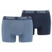 Мужские трусы Puma Basic Boxer 2P Denim S (521015001037)