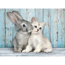 Пазл Clementoni 500 Cat and Rabbit (35004)