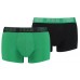 Мужские трусы Puma Basic Trunk 2P Amazon Green L (100000884004)