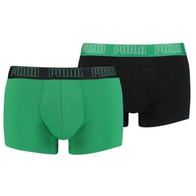 Мужские трусы Puma Basic Trunk 2P Amazon Green M (100000884004)