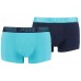 Мужские трусы Puma Basic Trunk 2P Aqua/Blue L