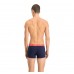 Мужские трусы Puma Basic Trunk 2P Blue/Grey Melange S (100000884006)