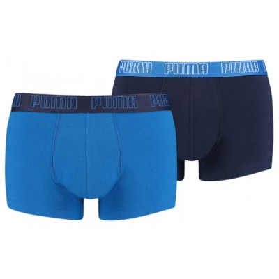 Мужские трусы Puma Basic Trunk 2P True Blue L (100000884003)