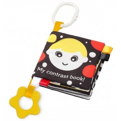 Игрушка для колясок и кроваток BabyOno Contrast Book (543)