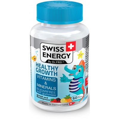 Витамины Swiss Energy Healthygrowth N60