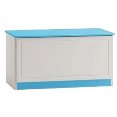 Cutie depozitare pentru jucării Poland Ameko 52x87x46cm White/Blue