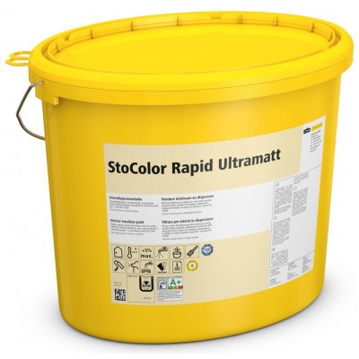 Vopsea StoColor Rapid Ultramatt weiss 10L