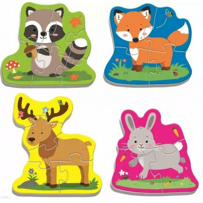 Пазл Trefl 18 Forest Animals (36077)