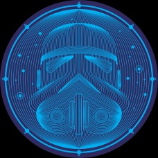 Ковёр Home Style Blue Stormtrooper 2.00m