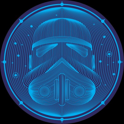 Ковёр Home Style Blue Stormtrooper 2.00m