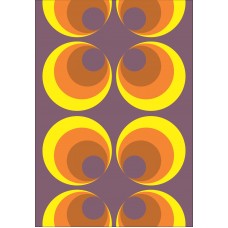 Ковёр Home Style Retro Circles 1.60x2.30m