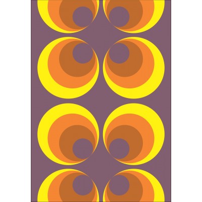 Ковёр Home Style Retro Circles 1.60x2.30m