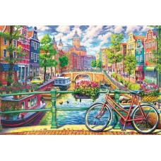 Puzzle Trefl 1500 Amsterdam Canal (26149)