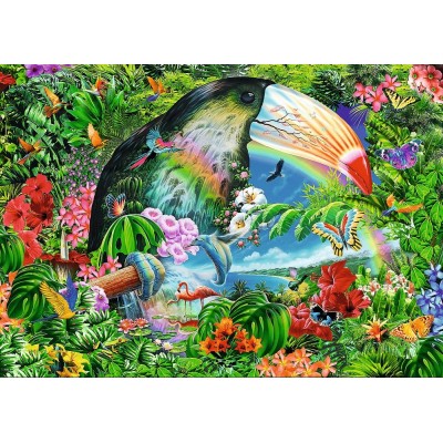 Пазл Trefl 1040 Tropical Animals (40014)