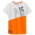 Tricou pentru copii 5.10.15 1I4025 White/Orange 128cm