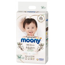Подгузники Moony Natural M 46pcs