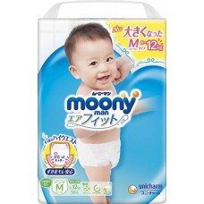 Подгузники Moony Diapers-Panties M 58pcs