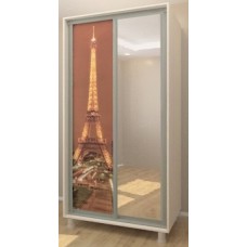 Шкаф-купе Bafimob D-120 Glass+Paris Shamoni