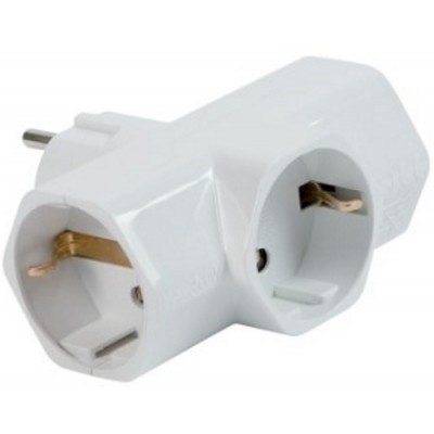 Розетка Fanton 16A 2P+T White (8479)