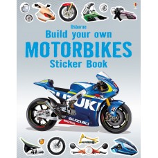 Книга Build Your Own Motorbikes Sticker Book (9781474960618)