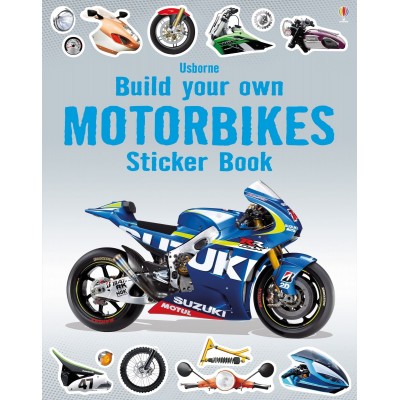 Книга Build Your Own Motorbikes Sticker Book (9781474960618)