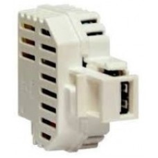 Розетка Fanton USB Keystone 2.1A White (9663)