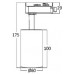 Спот Braytron GU10 220-240VAC D60x92mm IP20 Black (5500)