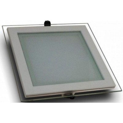 Встраиваемый светильник Fucida Glass 18W 1260LM 740 4000K 200x200mm (6546)