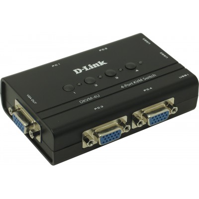 Разветвитель D-Link DKVM-4U/C2A