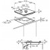 Plită incorporabilă cu gaz AEG HKB64420NB