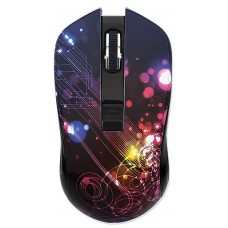 Mouse Qumo Fractal Black