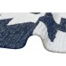 Ковёр Eko Hali Afro Kilim AFR 01 Navy White 0.80x1.50m