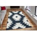 Ковёр Eko Hali Afro Kilim AFR 01 Navy White 0.80x1.50m