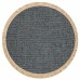 Ковёр Eko Hali Brooklyn BRK 01 Antrasit Silver Round 1.30x1.30m